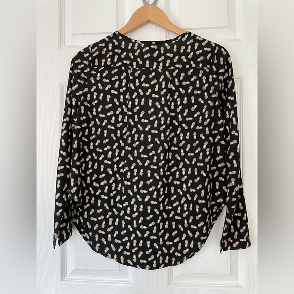 Alythea, Pineapple patterned blouse, new, size S. - Picture 2 of 2